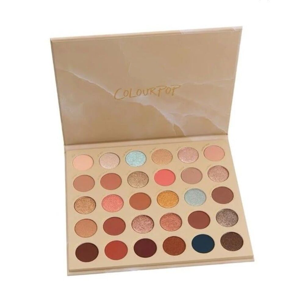 ColourPop You're Golden Eyeshadow Pressed Powder Palette 30 Shades NEW IN BOX